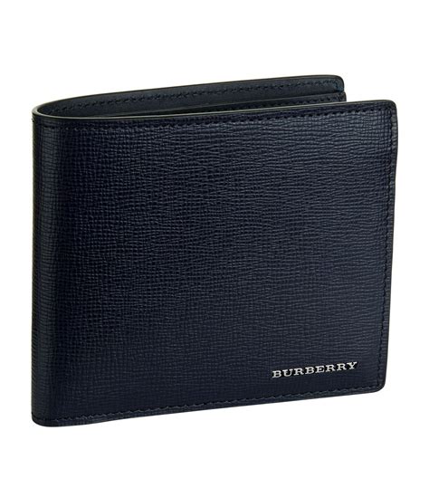 burberry london leather folding wallet|burberry men's leather wallet.